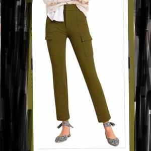 Anthropologie Moss The Essential Slim Cargo Knit Pants